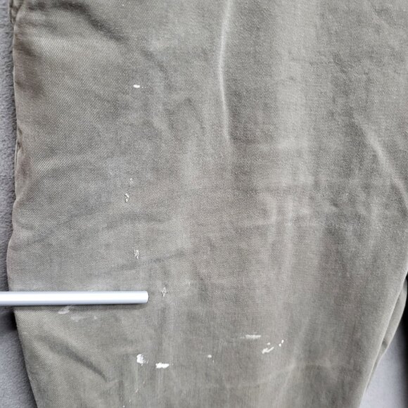 Carhartt Gray Canvas Dungaree Carpenter Work Men Pants 40x32 Cargo Relaxed Fit * - Picture 10 of 16